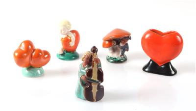 Konvolut Miniaturkeramiken - Kunst, Antiquitäten, Möbel und Technik