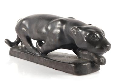 Schleichender Panther - Antiques and art
