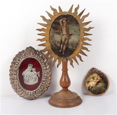 Konvolut christlicher Devotionalien - Kunst, Antiquitäten, Möbel und Technik