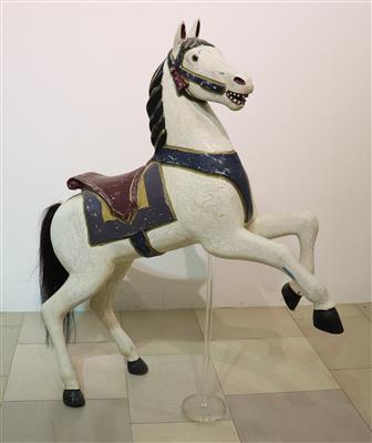 Karusselpferd "steigender Hengst" - Kunst, Antiquitäten, Möbel und Technik