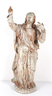 Sakrale Skulptur "segnender Jesus" - Arte e antiquariato