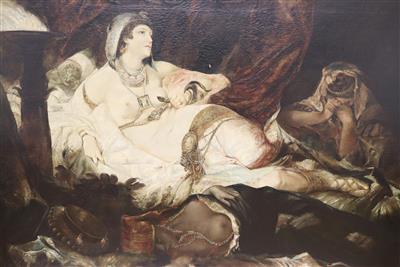 Kopist nach Hans Makart, "Tod der Kleopatra" - Umění a starožitnosti