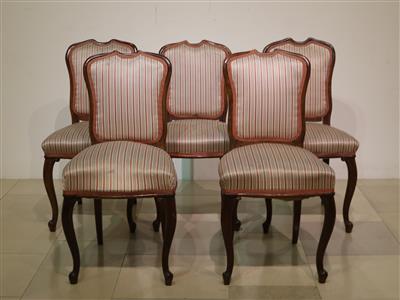 5 Sessel um 1850/60 - Kunst, Antiquitäten, Möbel und Technik