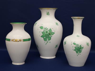 3 Vasen - Antiques and art