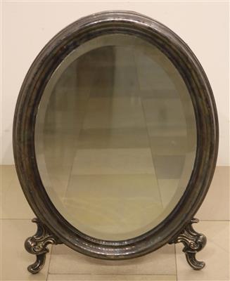 Großer, dekorativer, ovaler Standspiegel - Arte e antiquariato