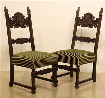 Paar Sessel im Frühbarockstil - Kunst, Antiquitäten, Möbel und Technik