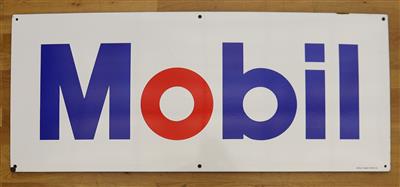 Werbeschild "Mobil" - Antiques and art