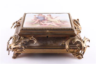 Exquisite Bronzeschatulle - Kunst, Antiquitäten, Möbel und Technik