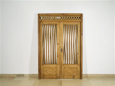 Seltene Doppeltür, - Kunst, Antiquitäten, Möbel und Technik