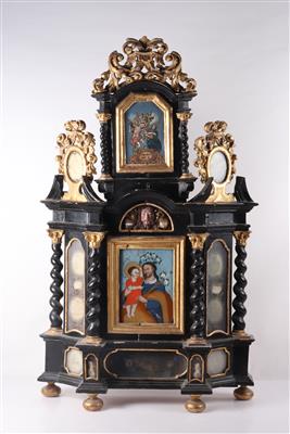 Ungewöhnlicher und interessanter Altaraufsatz - Antiques and art