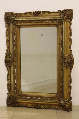 rechteckiger Wandspiegel, - Umění, starožitnosti, nábytek a technika