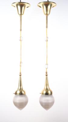 Paar Deckenlampen - Antiques and art