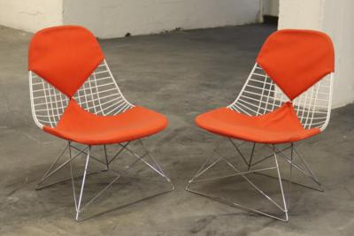 Paar niedere Lounge Chairs - Kunst, Antiquitäten, Möbel und Technik
