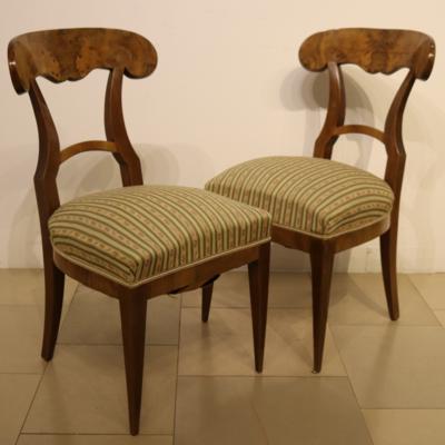 2 Sessel im Biedermeierstil - Kunst, Antiquitäten, Möbel und Technik
