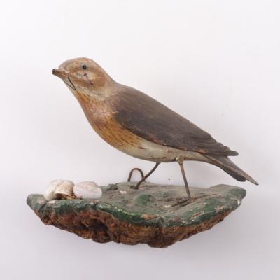 Viechtauer Vogel, "Drossel" - Kunst, Antiquitäten, Möbel und Technik