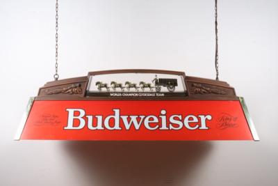 "Budweiser" Werbelampe der 80er Jahre - Umění, starožitnosti, nábytek a technika