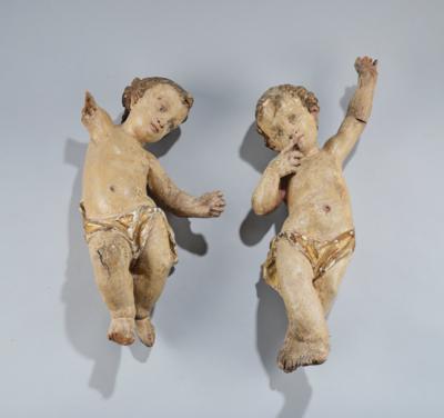 Paar Putti, - Art, antiques, furniture and technology