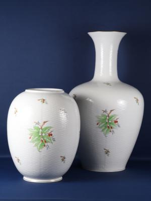 2 versch., große Vasen, Marke Herend - Art, antiques, furniture and technology