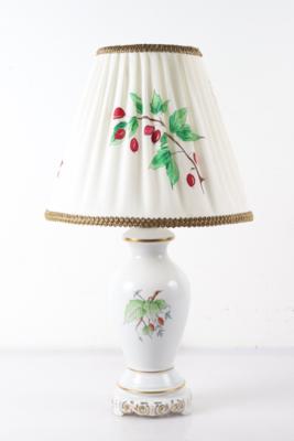 Tischlampe, ungarisches Porzellan, Marke "Herend" - Art, antiques, furniture and technology