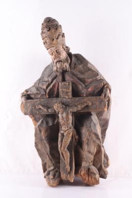 Skulpturenfragment "Trinitas"bzw. "Gnadenstuhl" - Art, antiques, furniture and technology