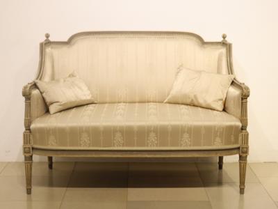 Elegante, zierliche Salonsitzbank - Art, antiques, furniture and technology