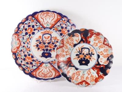 2 verschiedene Zierteller, sogen. "Imari Porzellan" - Kunst, Antiquitäten, Möbel und Technik