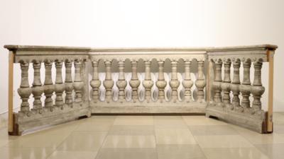 3 Balustradenteile - Art, antiques, furniture and technology