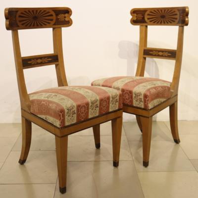Paar Sessel im Biedermeierstil - Kunst, Antiquitäten, Möbel und Technik