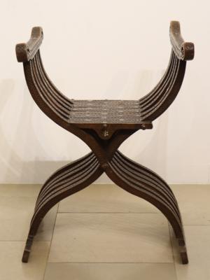 Klappbarer Sessel in arabischer Silform - Kunst, Antiquitäten, Möbel und Technik