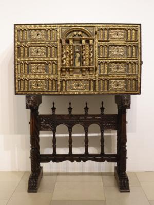 Spanisches, Kabinettkästchen, sog. "Vargueno" - Kunst, Antiquitäten, Möbel und Technik