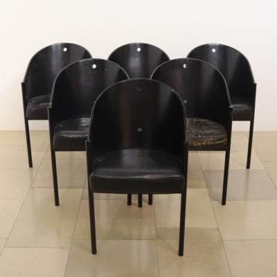 Satz von 6 Sessel, Mod. Costes, Entwurf Philippe Starck - Arte, antiquariato, mobili e tecnologia