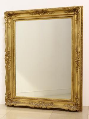 Rechteckiger Wandspiegel im franz. Louis XV-Stil - Art, antiques, furniture and technology