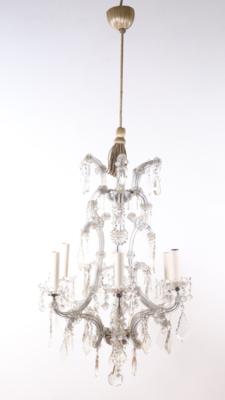 Glasluster in Kronenform - Art, antiques, furniture and technology