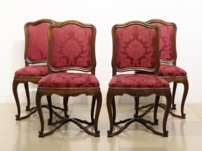 Satz von 4 Barocksessel - Art, antiques, furniture and technology