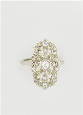 Brillant Diamant Damenring - Art and Antiques, Jewellery