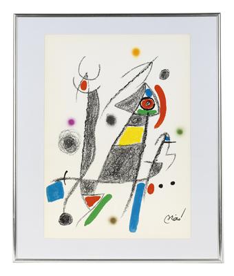 Joan Miro,* Montroig 1893-1983 Palma de Mallorca, - "Kunst, Antiquitäten, Schmuck, Sammelobjekte und Historische Unterhaltungstechnik"