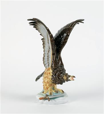 Adler leicht nach links schauend - Antiques and art