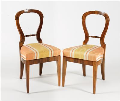 Paar Biedermeier Sessel um 1830 - Antiques and art