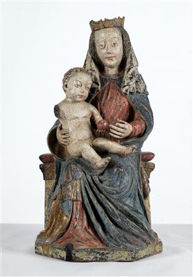 Gotische Madonna mit Kind - Arte e antiquariato
