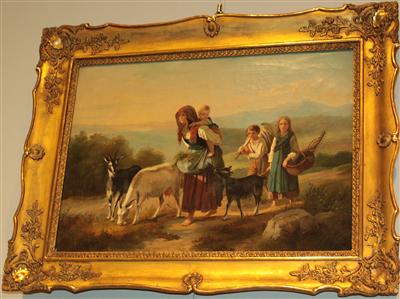 Künstler 19. Jahrhundert - Saisoneröffnungs-Auktion Antiquitäten & Bilder