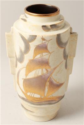 Art Deco-Vase, - Antiques and Paintings