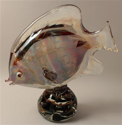 Fischskulptur, - Antiques and Paintings