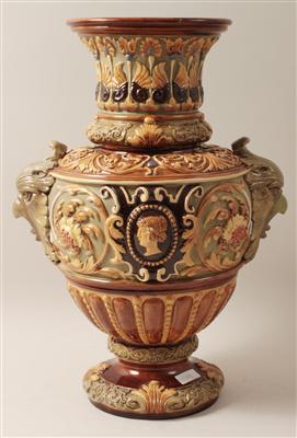 Historismus-Vase, - Antiques and Paintings