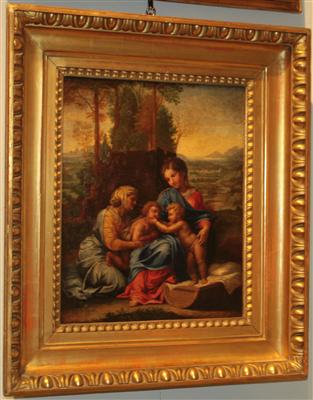 Correggio Nachahmer des 19. Jahrhunderts - Starožitnosti, Obrazy