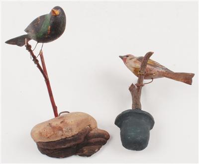 Stieglitz und Singvogel, - Antiquitäten & Bilder