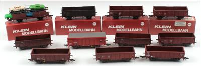 Konvolut Klein-Modellbahn H0: - Antiquitäten & Bilder <br>(Schwerpunkt: Aquarelle des 19. Jahrhunderts)