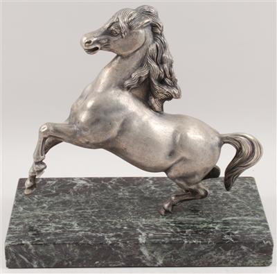 Pferdeskulptur, - Antiquitäten & Bilder