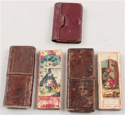 Zwei Preßburger Finger-Kalenderl und kleiner Taschenkalender, - Antiques and Paintings