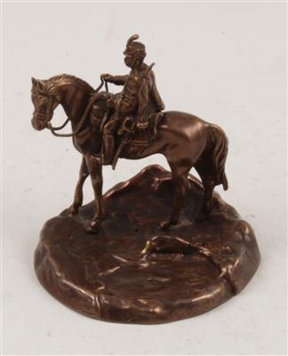 Kaiser Franz Joseph zu Pferd, - Saisoneröffnungsauktion Antiquitäten & Bilder