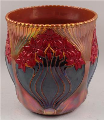 Vase in der Art des Jugendstils, - Saisoneröffnungsauktion Antiquitäten & Bilder
